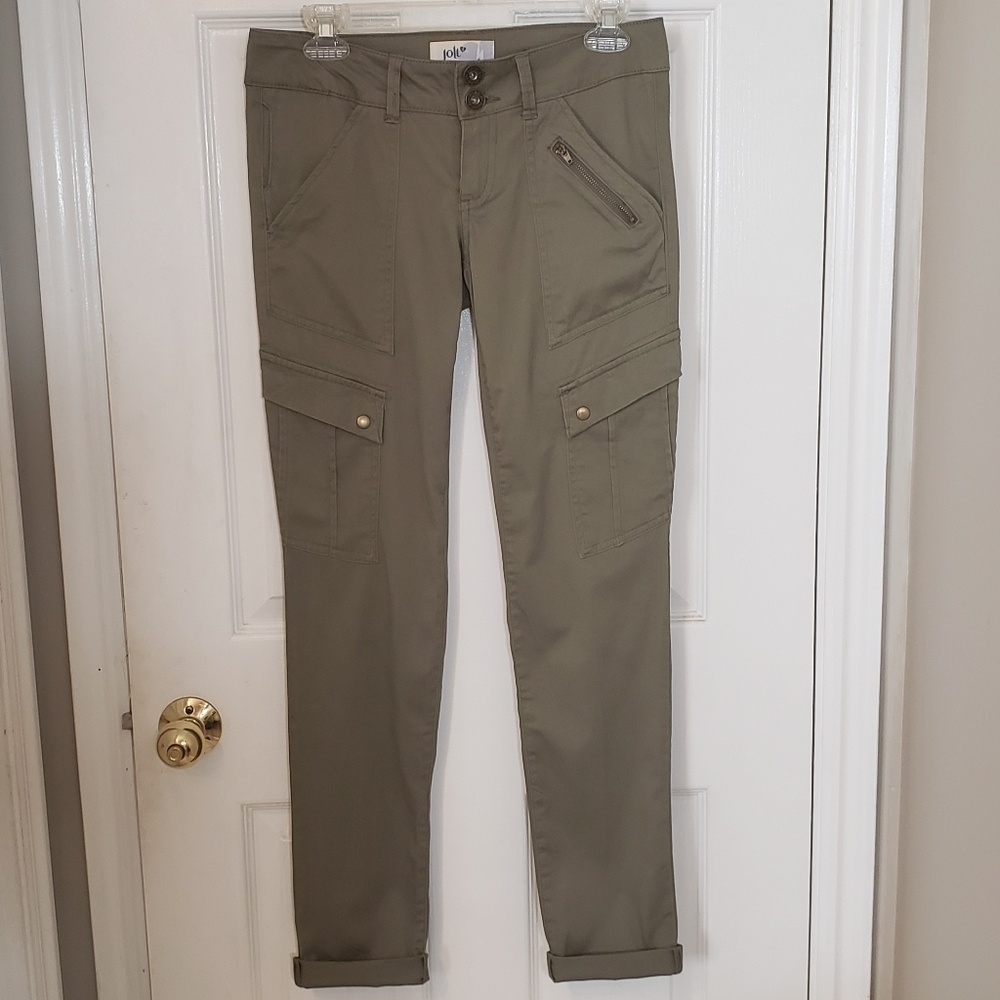 Jolt army green cargo pants